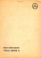 Tesla 2800b-2 - Navod k udrzbe 